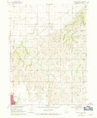 Download a high-resolution, GPS-compatible USGS topo map for David City East, NE (1971 edition)