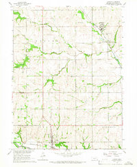 Download a high-resolution, GPS-compatible USGS topo map for Dawson, NE (1967 edition)