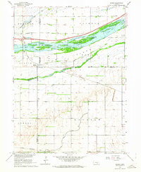 Download a high-resolution, GPS-compatible USGS topo map for Denman, NE (1963 edition)