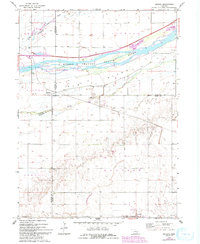 Download a high-resolution, GPS-compatible USGS topo map for Denman, NE (1993 edition)