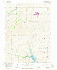 Download a high-resolution, GPS-compatible USGS topo map for Denton, NE (1973 edition)