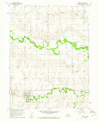 Download a high-resolution, GPS-compatible USGS topo map for Deshler, NE (1962 edition)