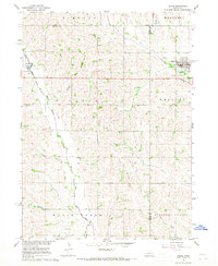 Download a high-resolution, GPS-compatible USGS topo map for Dodge, NE (1968 edition)