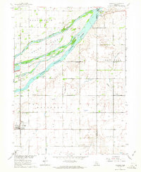 Download a high-resolution, GPS-compatible USGS topo map for Doniphan, NE (1964 edition)