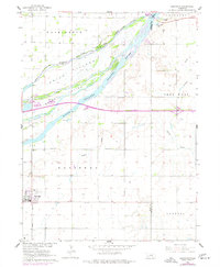 Download a high-resolution, GPS-compatible USGS topo map for Doniphan, NE (1977 edition)