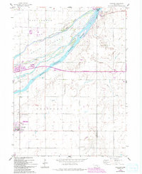 Download a high-resolution, GPS-compatible USGS topo map for Doniphan, NE (1993 edition)