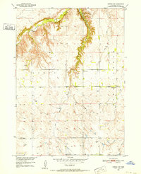 Download a high-resolution, GPS-compatible USGS topo map for Dorsey NW, NE (1952 edition)
