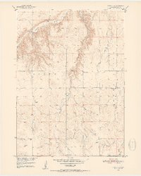 Download a high-resolution, GPS-compatible USGS topo map for Dorsey NW, NE (1952 edition)