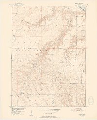 Download a high-resolution, GPS-compatible USGS topo map for Dorsey, NE (1952 edition)