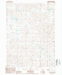 Download a high-resolution, GPS-compatible USGS topo map for Duck Lake NE, NE (1986 edition)