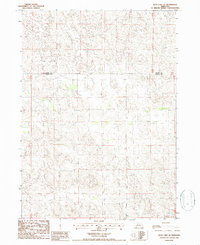 Download a high-resolution, GPS-compatible USGS topo map for Duck Lake SE, NE (1986 edition)