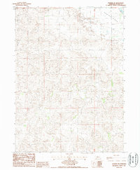 Download a high-resolution, GPS-compatible USGS topo map for Dunning NE, NE (1987 edition)