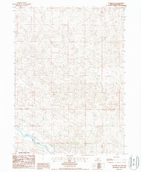 Download a high-resolution, GPS-compatible USGS topo map for Dunning NW, NE (1987 edition)
