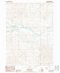 Download a high-resolution, GPS-compatible USGS topo map for Dunning, NE (1987 edition)