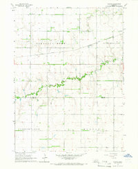 Download a high-resolution, GPS-compatible USGS topo map for Durant, NE (1966 edition)