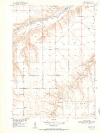 Download a high-resolution, GPS-compatible USGS topo map for Dustin, NE (1951 edition)
