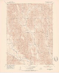 Download a high-resolution, GPS-compatible USGS topo map for Eddyville NE, NE (1953 edition)