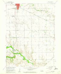 Download a high-resolution, GPS-compatible USGS topo map for Edgar, NE (1961 edition)