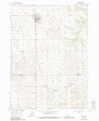 Download a high-resolution, GPS-compatible USGS topo map for Elgin, NE (1985 edition)