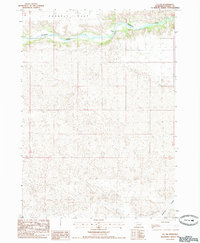 Download a high-resolution, GPS-compatible USGS topo map for Eli SW, NE (1985 edition)