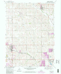 Download a high-resolution, GPS-compatible USGS topo map for Elkhorn, NE (1983 edition)