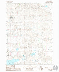 Download a high-resolution, GPS-compatible USGS topo map for Ell Lake, NE (1986 edition)