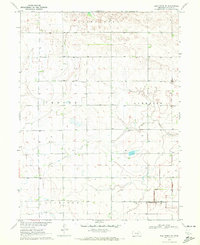Download a high-resolution, GPS-compatible USGS topo map for Elm Creek SE, NE (1972 edition)