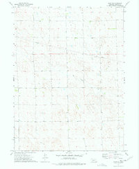 Download a high-resolution, GPS-compatible USGS topo map for Elsie NW, NE (1977 edition)