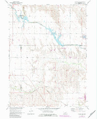Download a high-resolution, GPS-compatible USGS topo map for Elwood NW, NE (1983 edition)