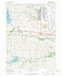 Download a high-resolution, GPS-compatible USGS topo map for Emerald, NE (1966 edition)