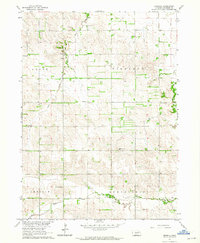 Download a high-resolution, GPS-compatible USGS topo map for Emerick, NE (1964 edition)