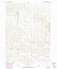 Download a high-resolution, GPS-compatible USGS topo map for Emerick, NE (1985 edition)
