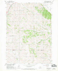preview thumbnail of historical topo map of Dakota County, NE in 1967