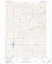 Download a high-resolution, GPS-compatible USGS topo map for Emerson, NE (1984 edition)