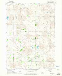 Download a high-resolution, GPS-compatible USGS topo map for Emmet SW, NE (1965 edition)