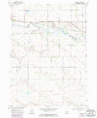 Download a high-resolution, GPS-compatible USGS topo map for Emmet, NE (1986 edition)