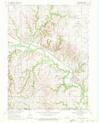 Download a high-resolution, GPS-compatible USGS topo map for Endicott, NE (1972 edition)