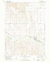 Download a high-resolution, GPS-compatible USGS topo map for Eustis, NE (1973 edition)