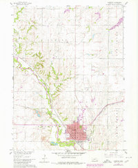 Download a high-resolution, GPS-compatible USGS topo map for Fairbury, NE (1980 edition)