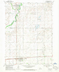 Download a high-resolution, GPS-compatible USGS topo map for Fairmont, NE (1971 edition)