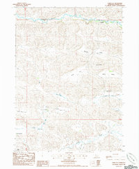 Download a high-resolution, GPS-compatible USGS topo map for Farm Flat, NE (1985 edition)
