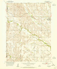 Download a high-resolution, GPS-compatible USGS topo map for Farwell, NE (1955 edition)
