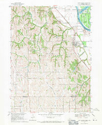 Download a high-resolution, GPS-compatible USGS topo map for Fort Calhoun, NE (1971 edition)