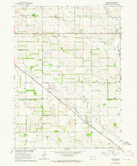 1963 Map of Pierce County, NE, 1964 Print