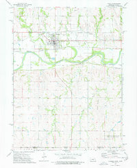 Download a high-resolution, GPS-compatible USGS topo map for Franklin, NE (1977 edition)