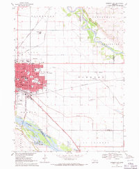 Download a high-resolution, GPS-compatible USGS topo map for Fremont East, NE (1971 edition)