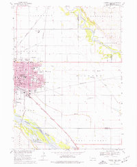 Download a high-resolution, GPS-compatible USGS topo map for Fremont East, NE (1977 edition)