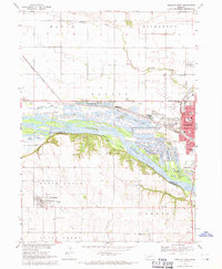 Download a high-resolution, GPS-compatible USGS topo map for Fremont West, NE (1971 edition)