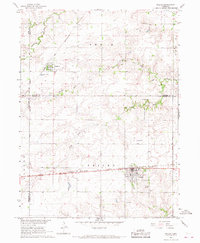 Download a high-resolution, GPS-compatible USGS topo map for Friend, NE (1967 edition)