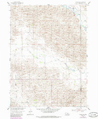 Download a high-resolution, GPS-compatible USGS topo map for Gables SE, NE (1985 edition)